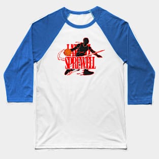 Latrell Sprewell Baseball T-Shirt